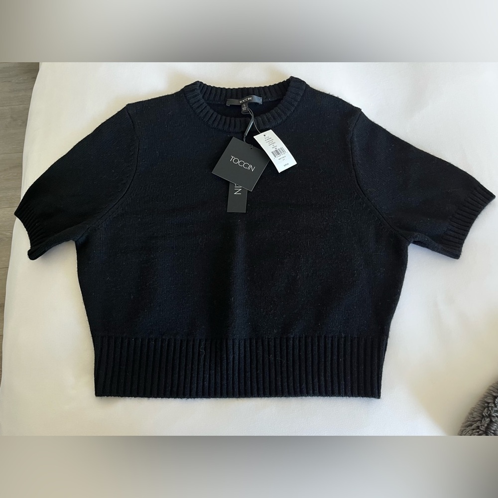 Toccin Black Knit Sweater